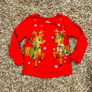 Toddler Girl Holiday Shirt